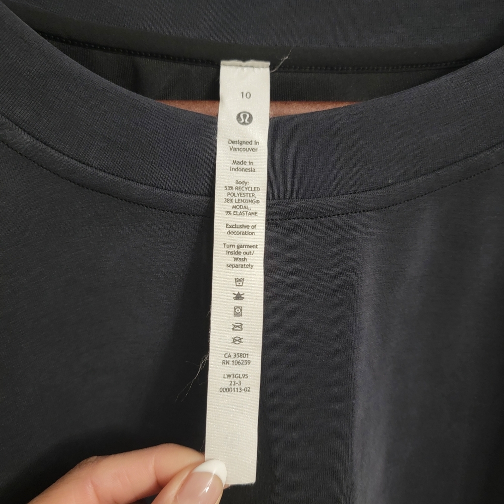 Lululemon Softstream Perfectly Oversized Cropped Crew & Straight Leg Pants, 10 - Picture 4 of 16